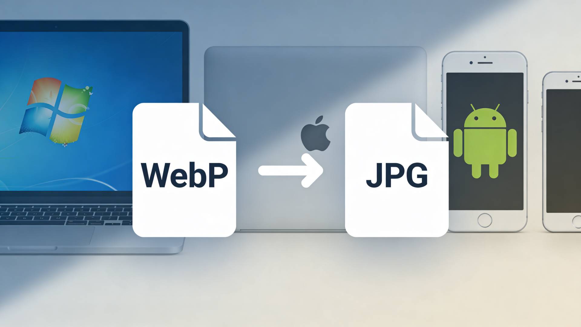 Convert WebP to JPG on Windows, Mac, and Mobile