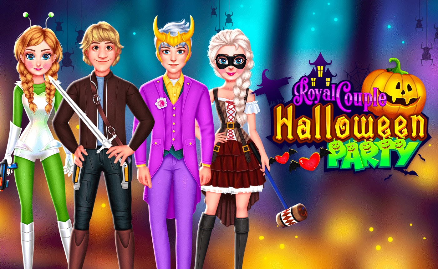 Design Spooky Styles for a Royal Couple Halloween Party