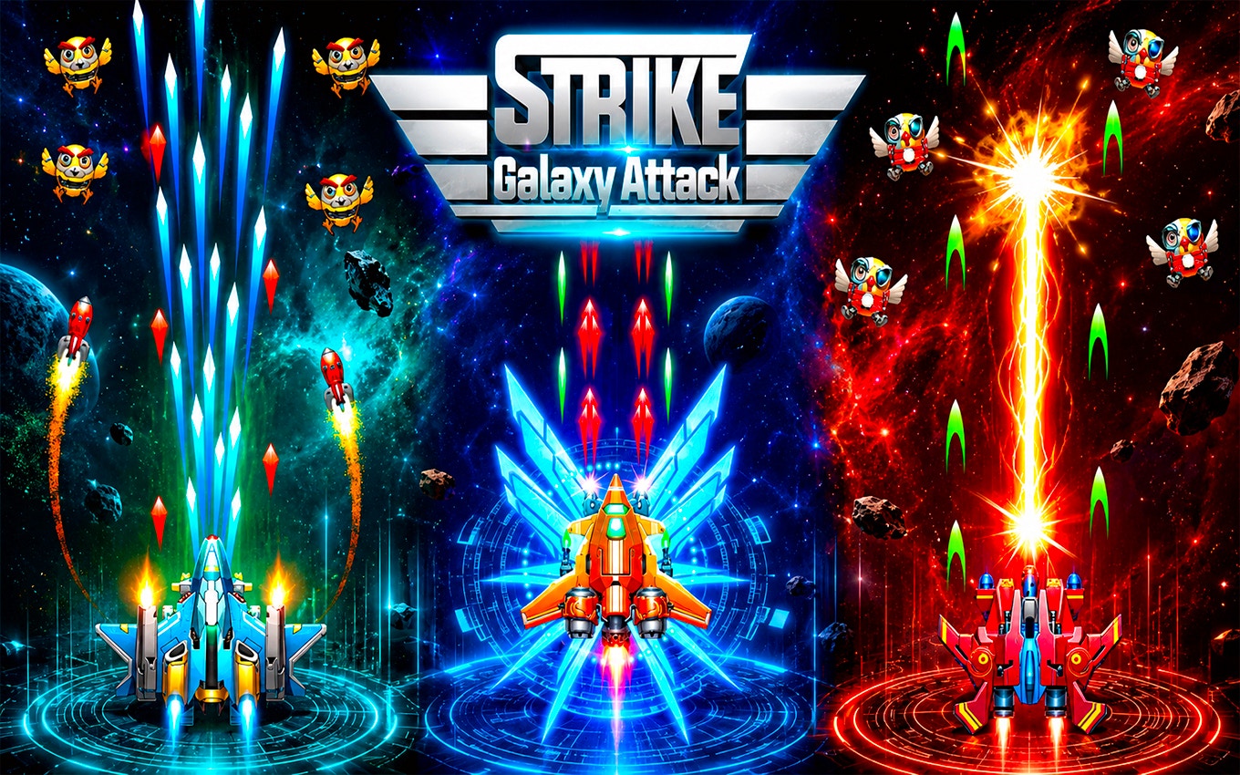 Blast Off with Strike Galaxy Attack: A Quick Arcade Fix