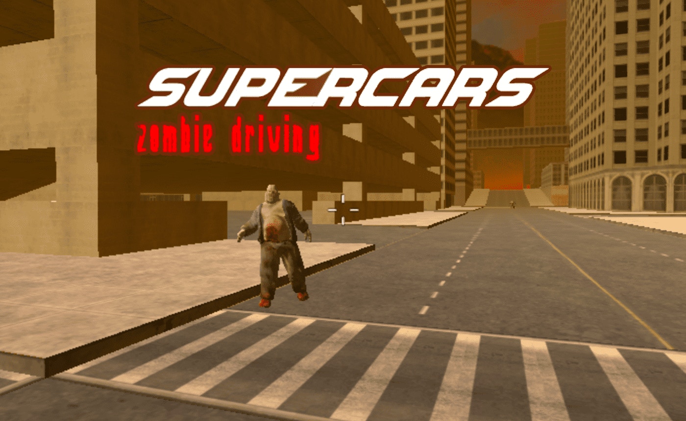 Rev Up for Zombie Mayhem in Supercars Zombie Driving