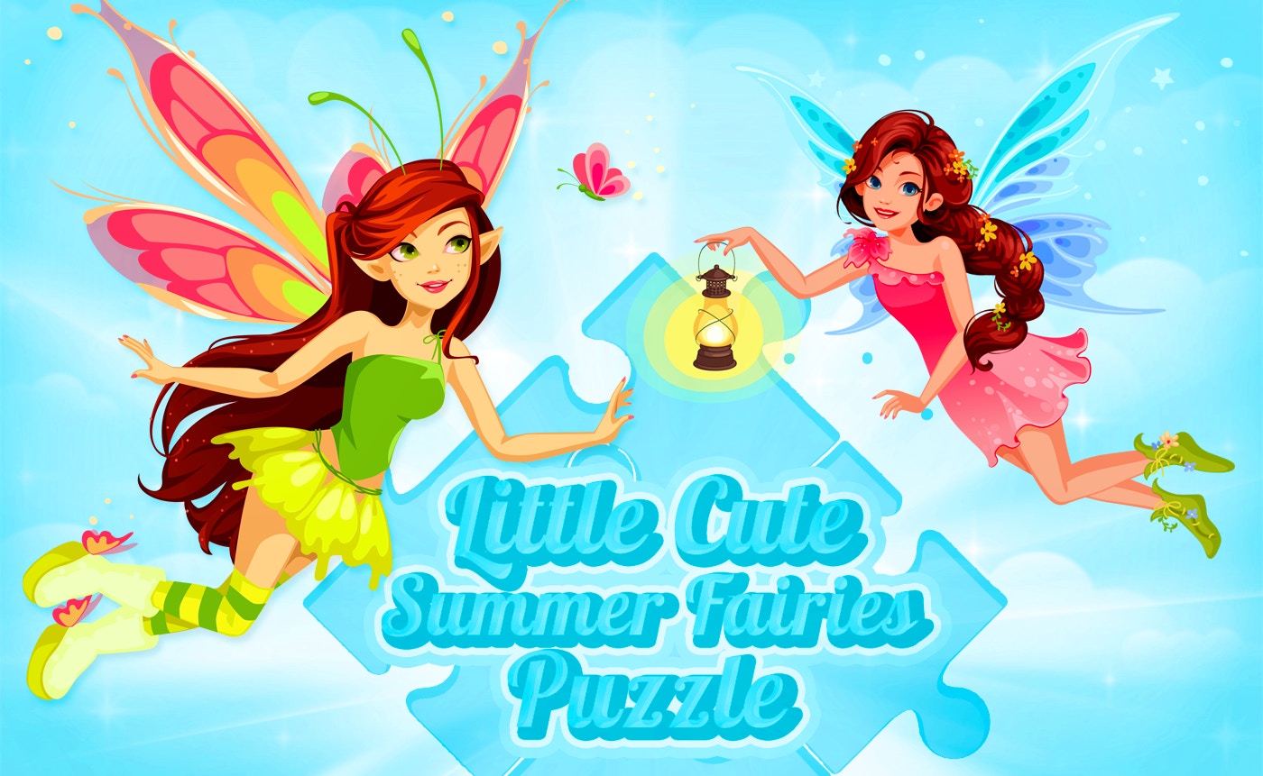 Cute Fairies Puzzle: A Relaxing Kids Game