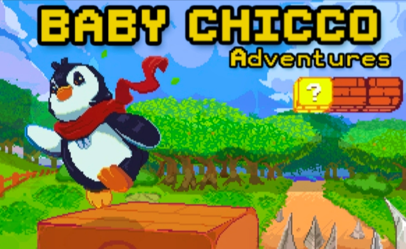 Pixel Perfect Fun: Baby Chicco's Icy Adventure