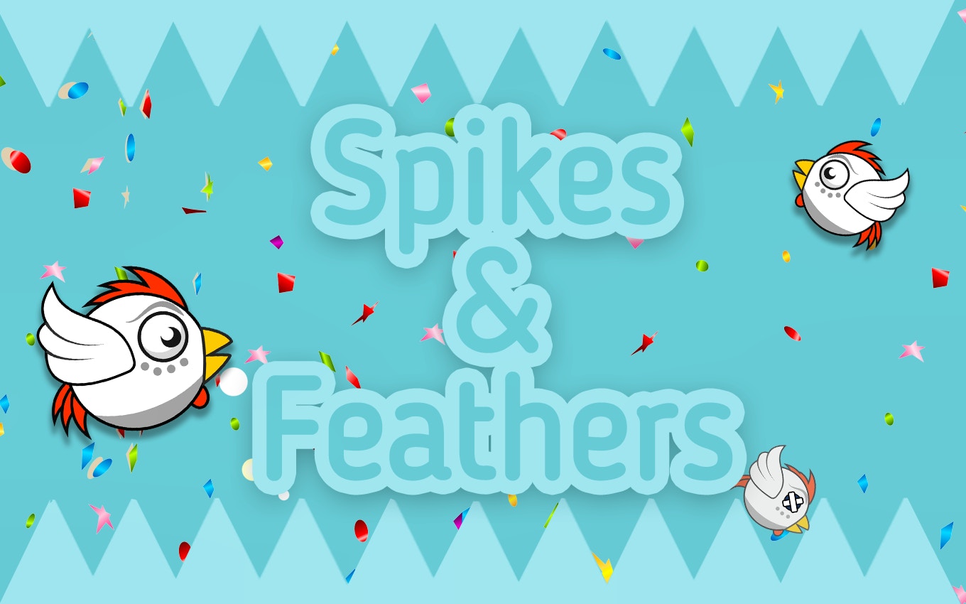 Tap into Thrills: Spikes & Feathers Arcade Fun