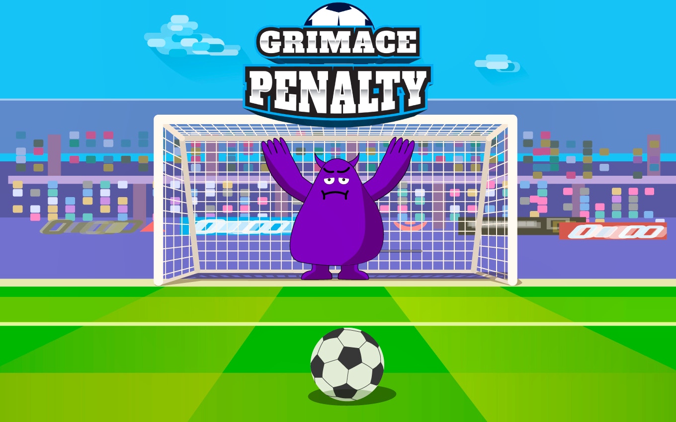 Grimace Penalty: A Quick Soccer Kick to Beat Boredom