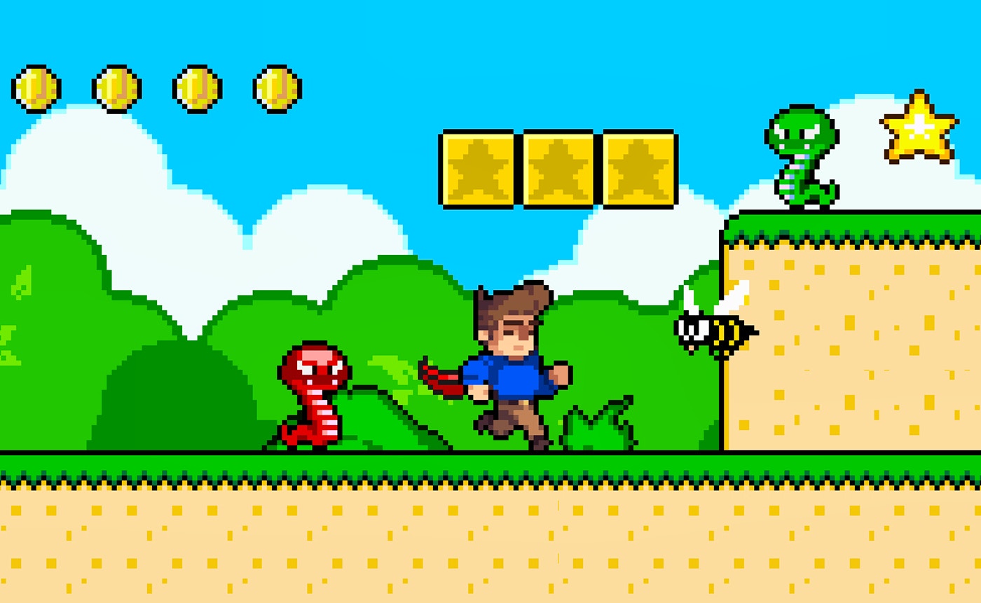Jump into Fun with Super Steve World Platformer
