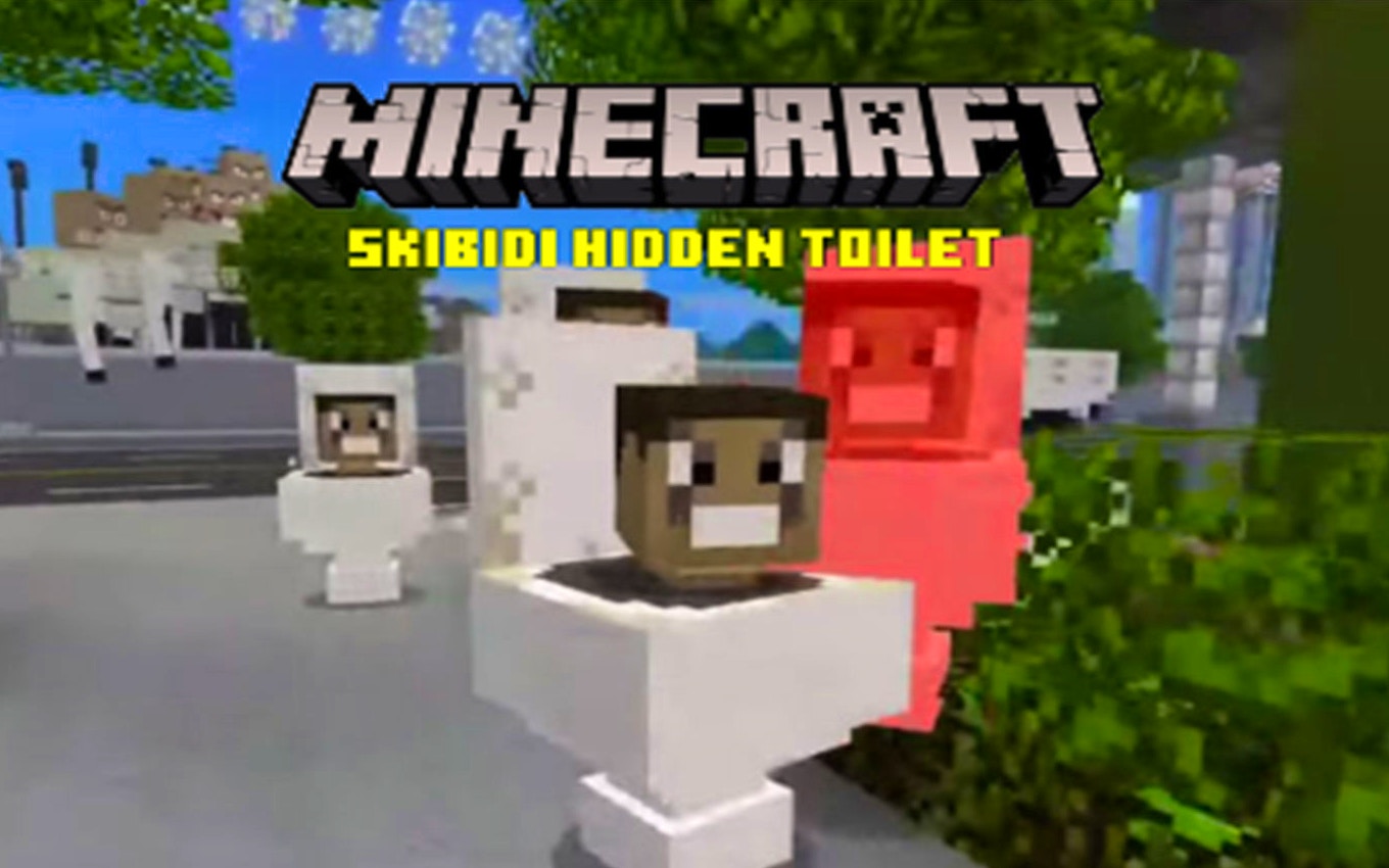 Hidden Object Puzzle Fun in Minecraft Skibidi Toilet