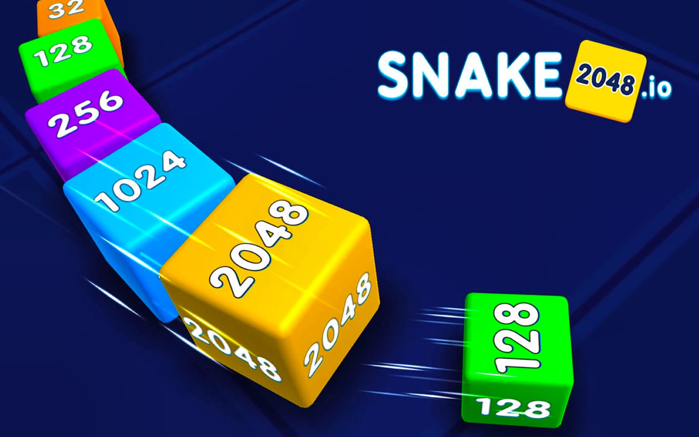Cube Crunch: Snake 2048.io Review