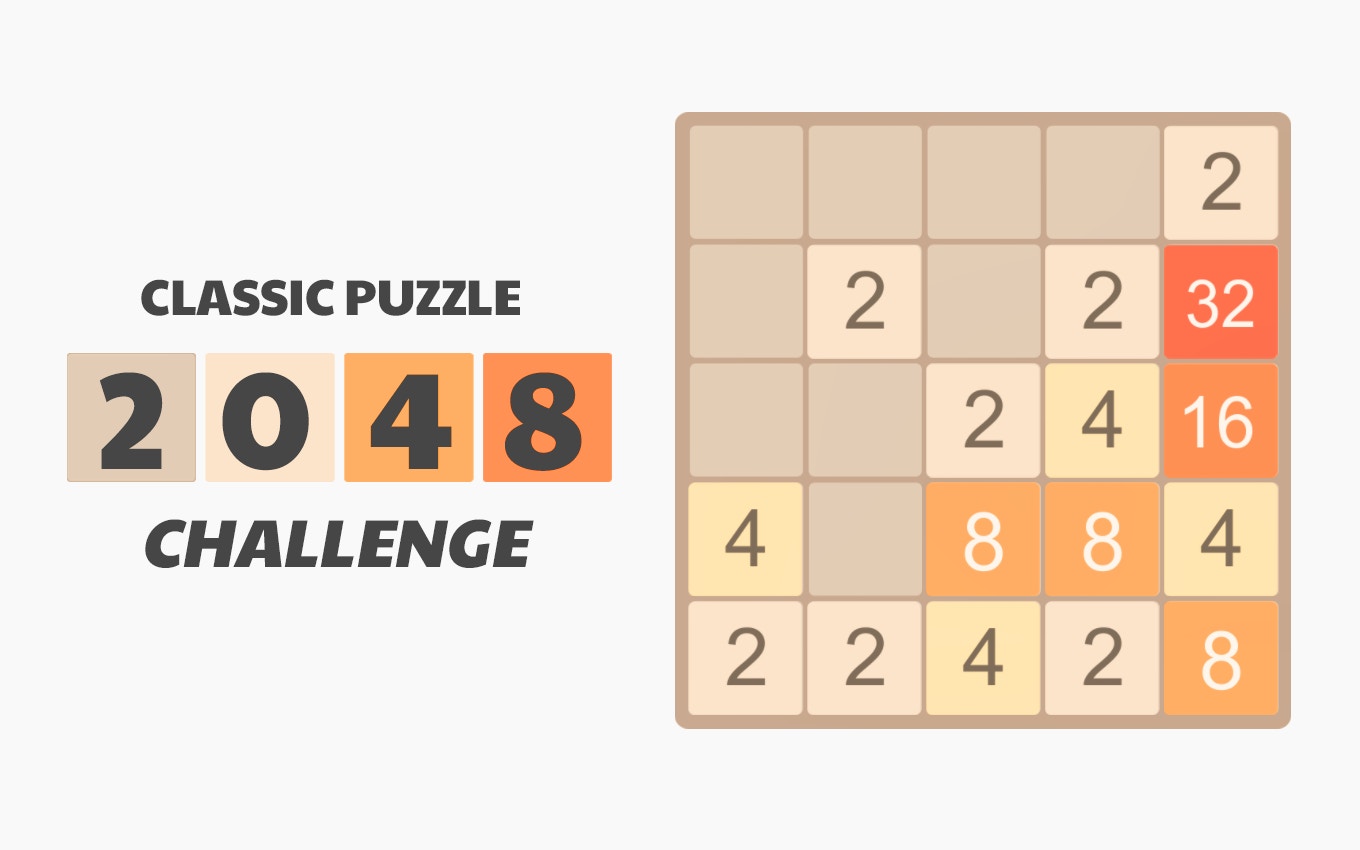 2048 Classic Puzzle - A Timeless Brain Teaser
