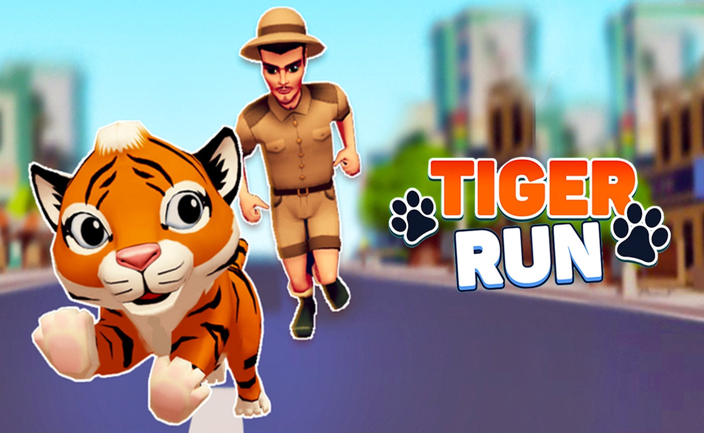 Tiger Run: Fast-Paced Jungle Fun for Kids