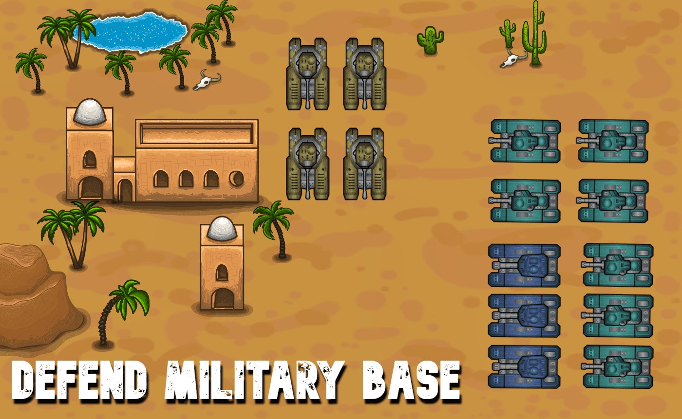 Tank Takedown Tactics: Defend Military Base Review