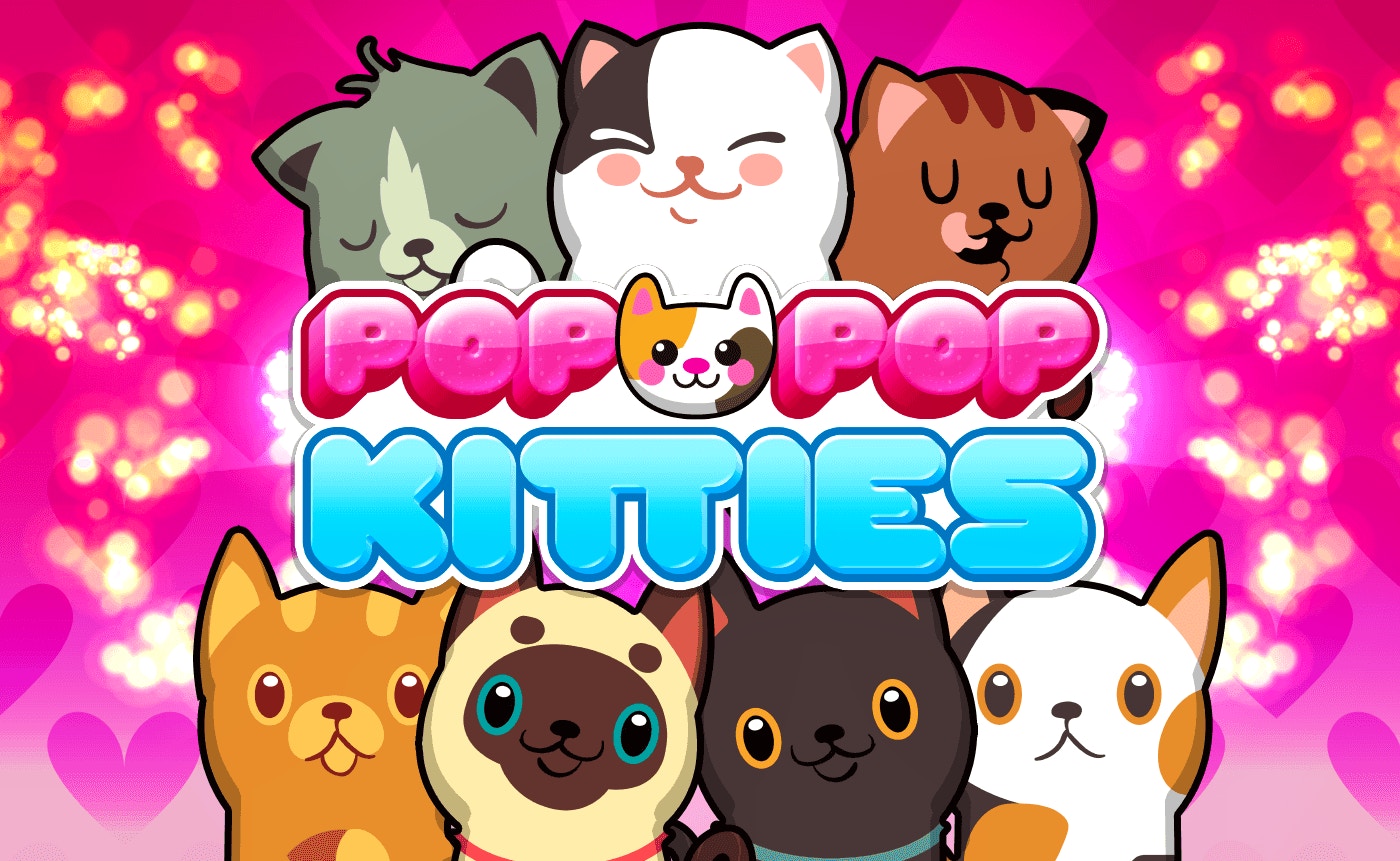 Cute & Frantic: The Pop-Pop Kitties Match-3 Puzzle Shooter
