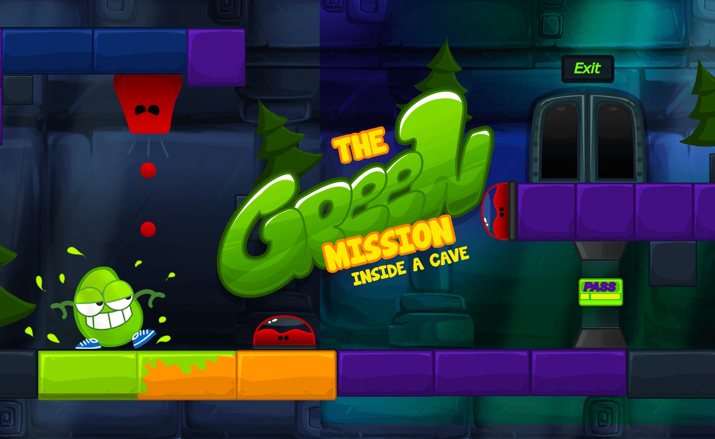 Cave Quest: Color-Changing Cucumber Adventure