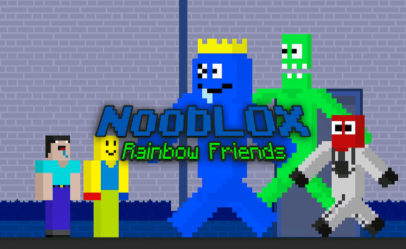 NoobLOX Rainbow Friends: A Colorful Adventure