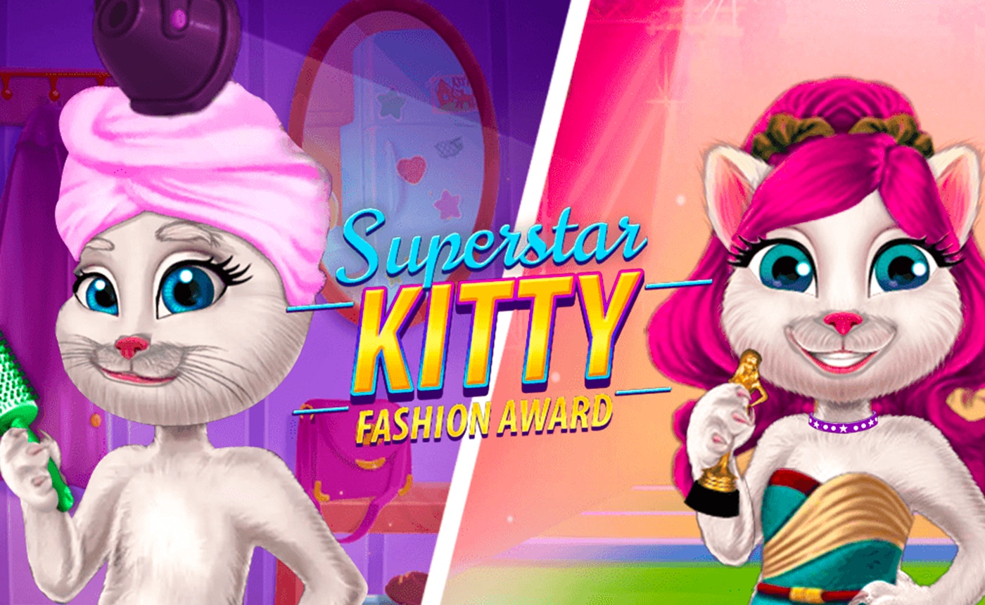Feline Fashion Frenzy: A Fun Kitty Makeover Game