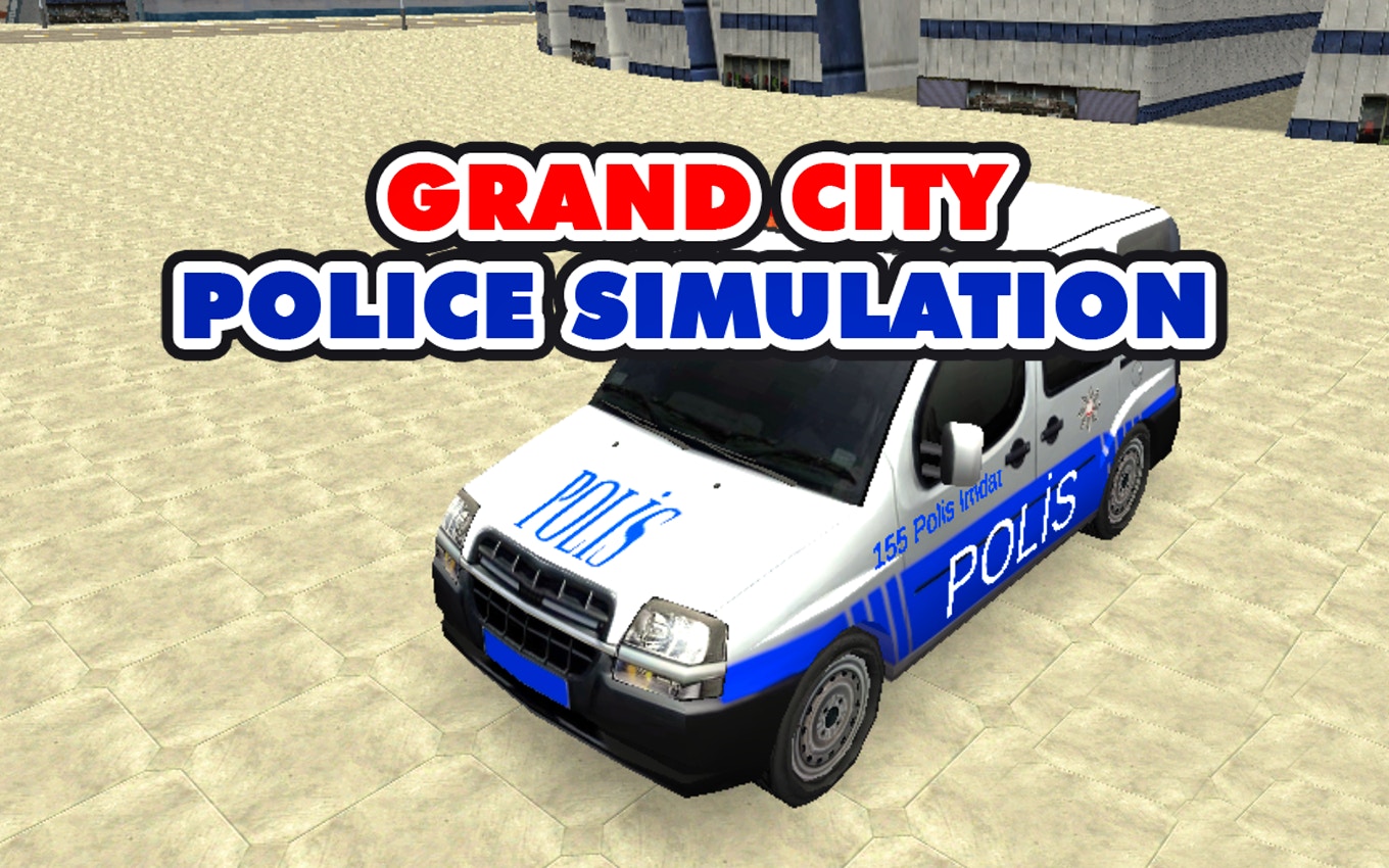 High-Speed Cop Chases in Grand City Police Simulation