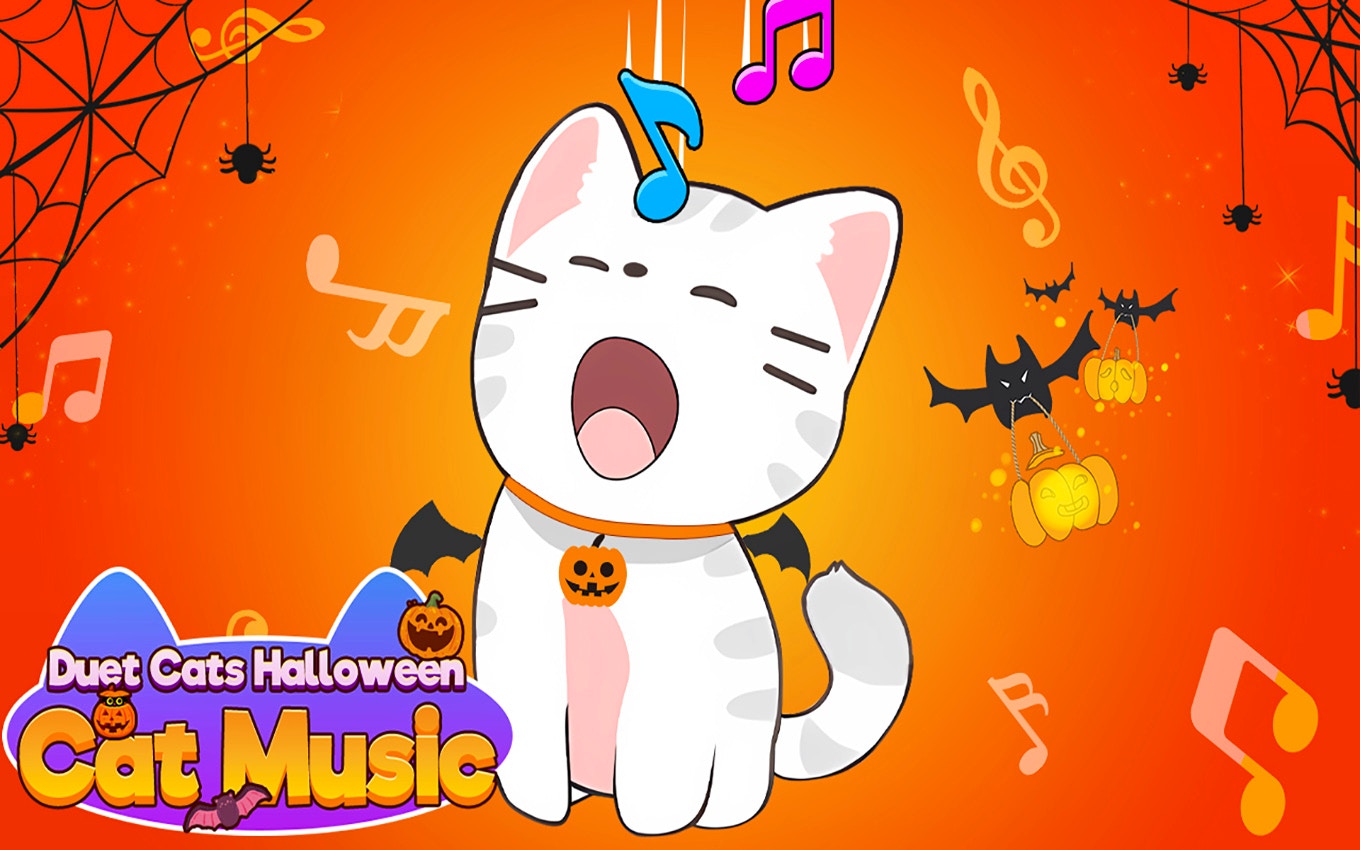Groove to Halloween Fun with Duet Cats Music Game