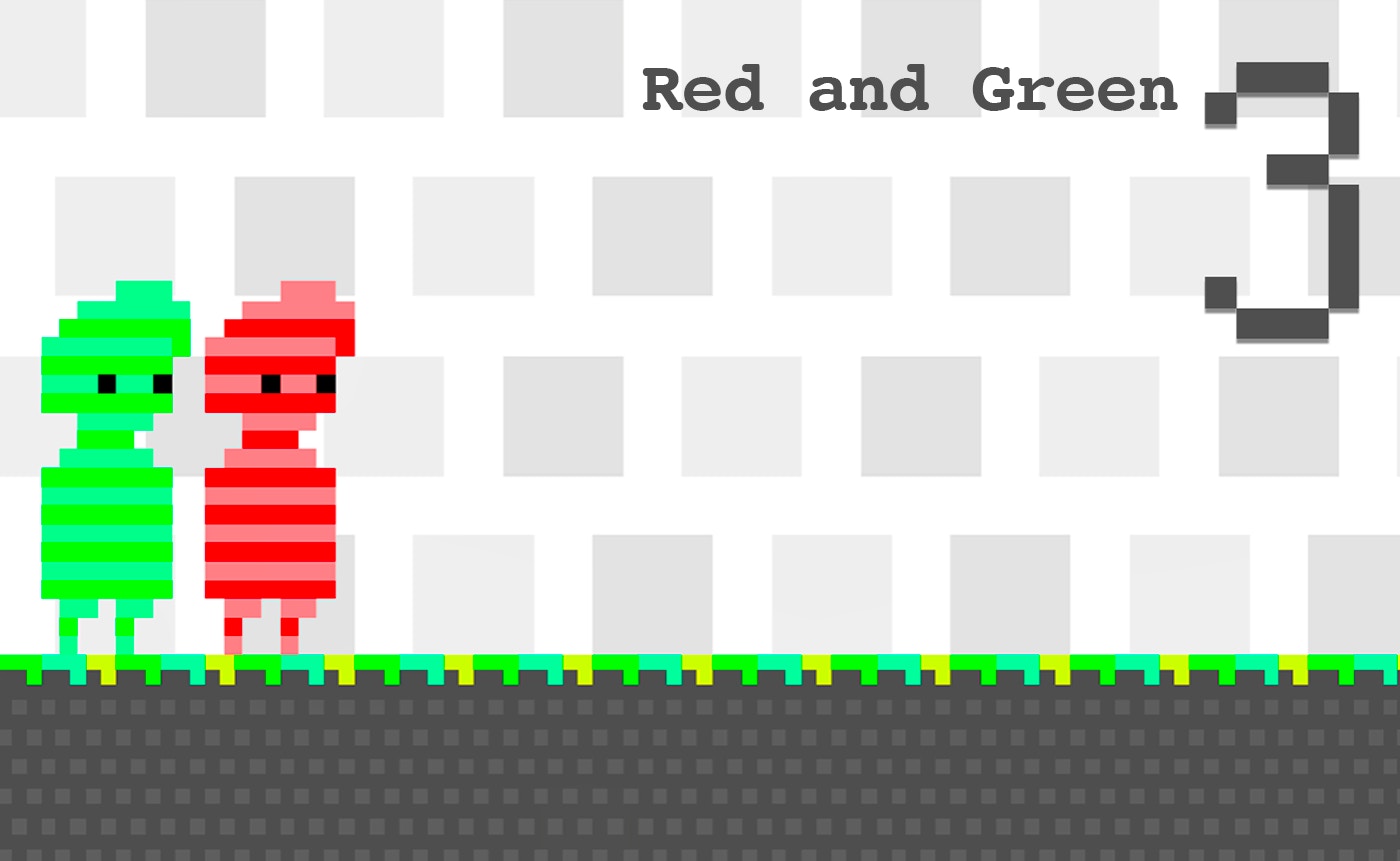 Red and Green 3: A Challenging Two-Player Adventure