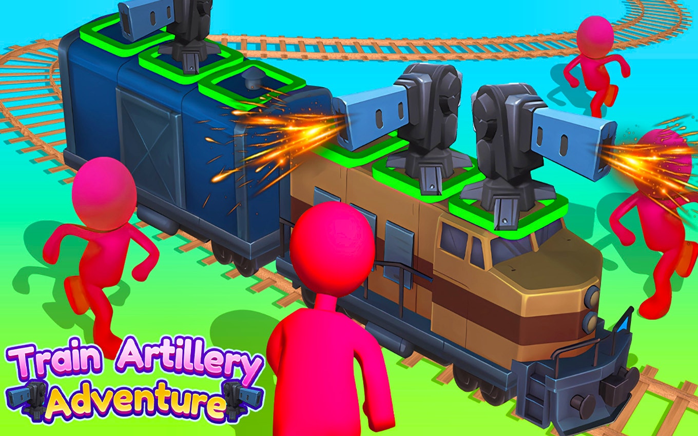Blast Your Way Through Zombie Hordes in Train Artillery Adventure