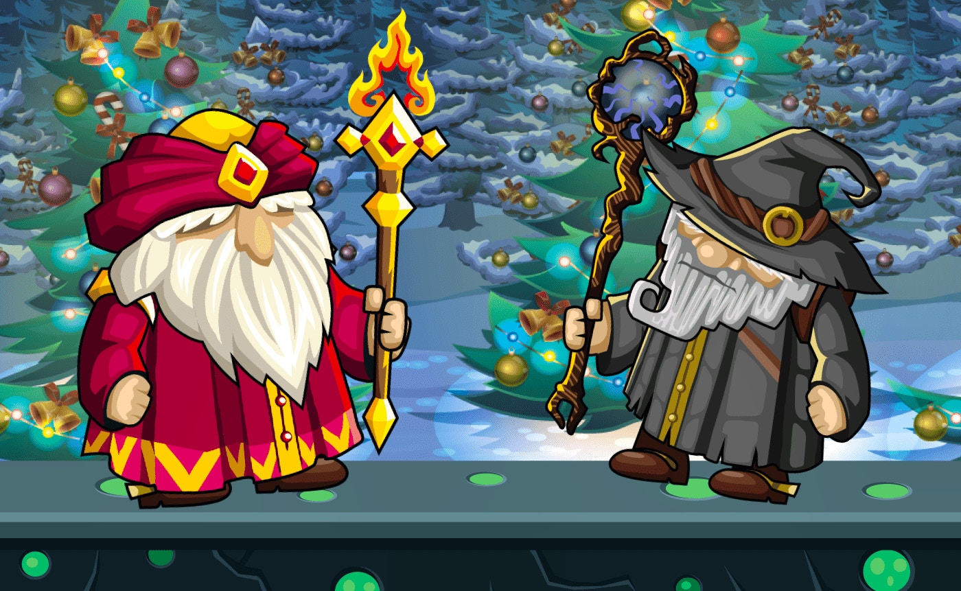 Jump into the Holiday Cheer with Wizard Santa