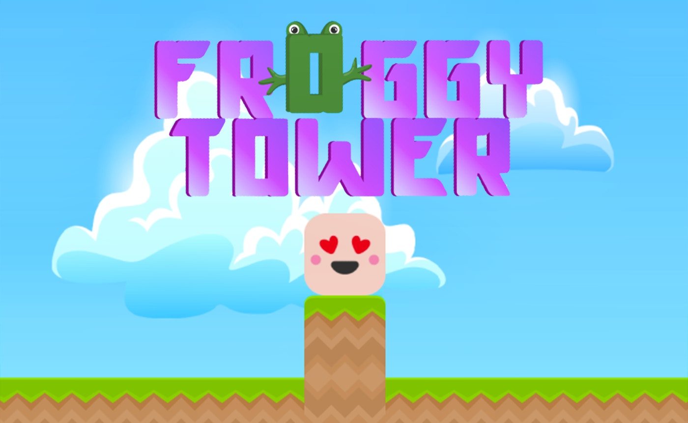 Leap into Fun with Froggy Tower: A Pixel Art Adventure