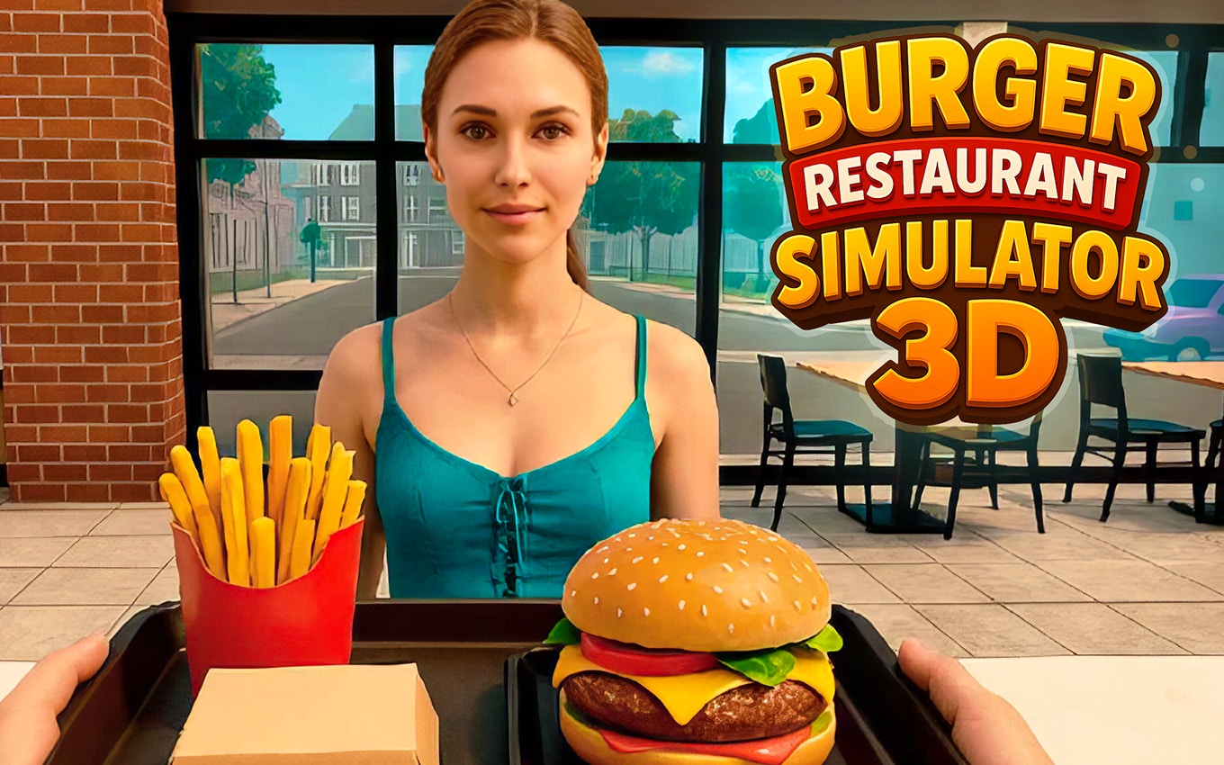 Sizzling Fun in Burger Restaurant Simulator 3D