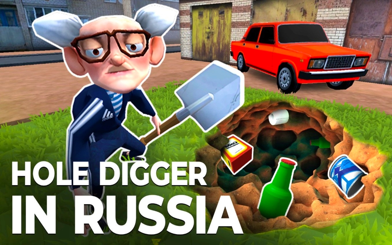 Digging for Treasure in Russia: A Quirky Simulation