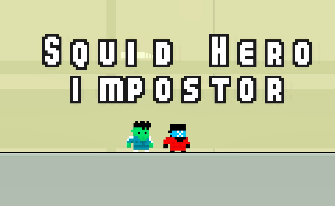 Squid Hero Impostor: A Fun Pixel Adventure