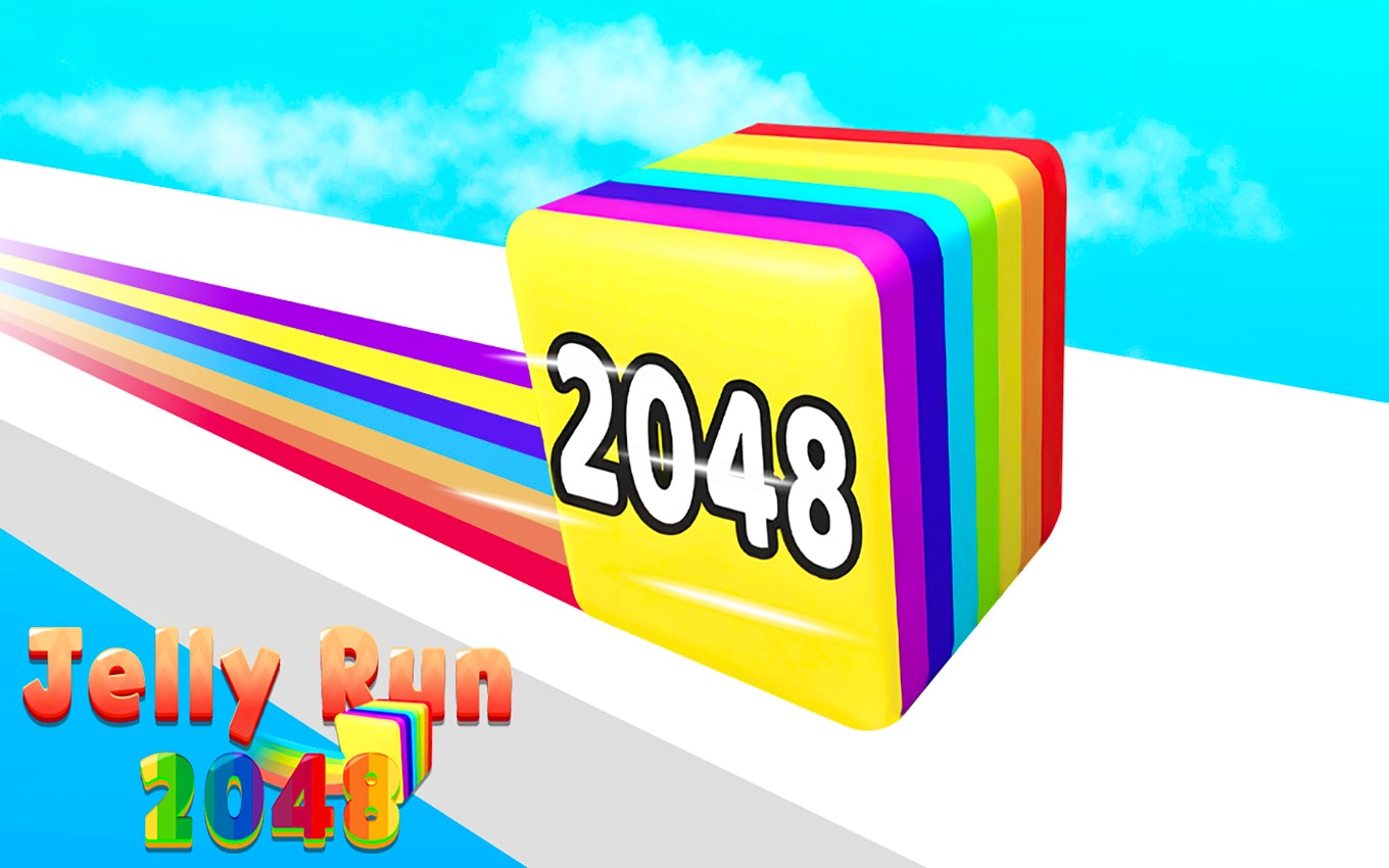 Jelly Run 2048: Swipe, Merge, and Parkour Your Way to Fun