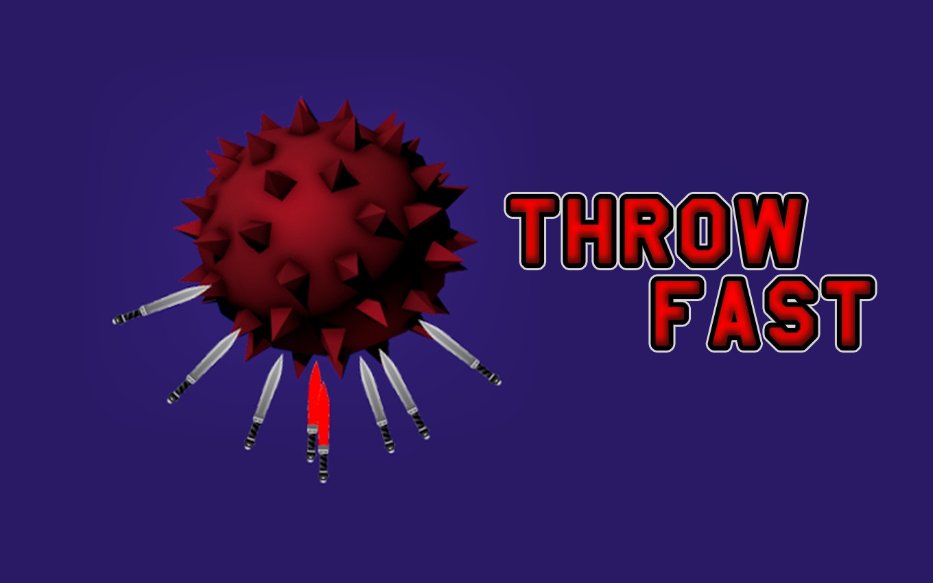 Throw Fast: Knife-Throwing Arcade Fun