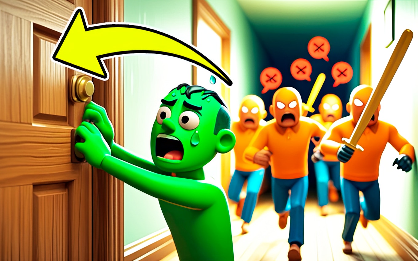 Knock and Run: The Addictive Hotel Escape Game