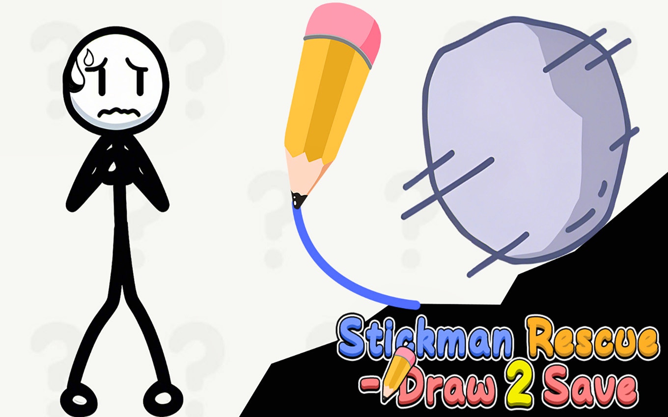 Draw Your Way to Heroism in Stickman Rescue