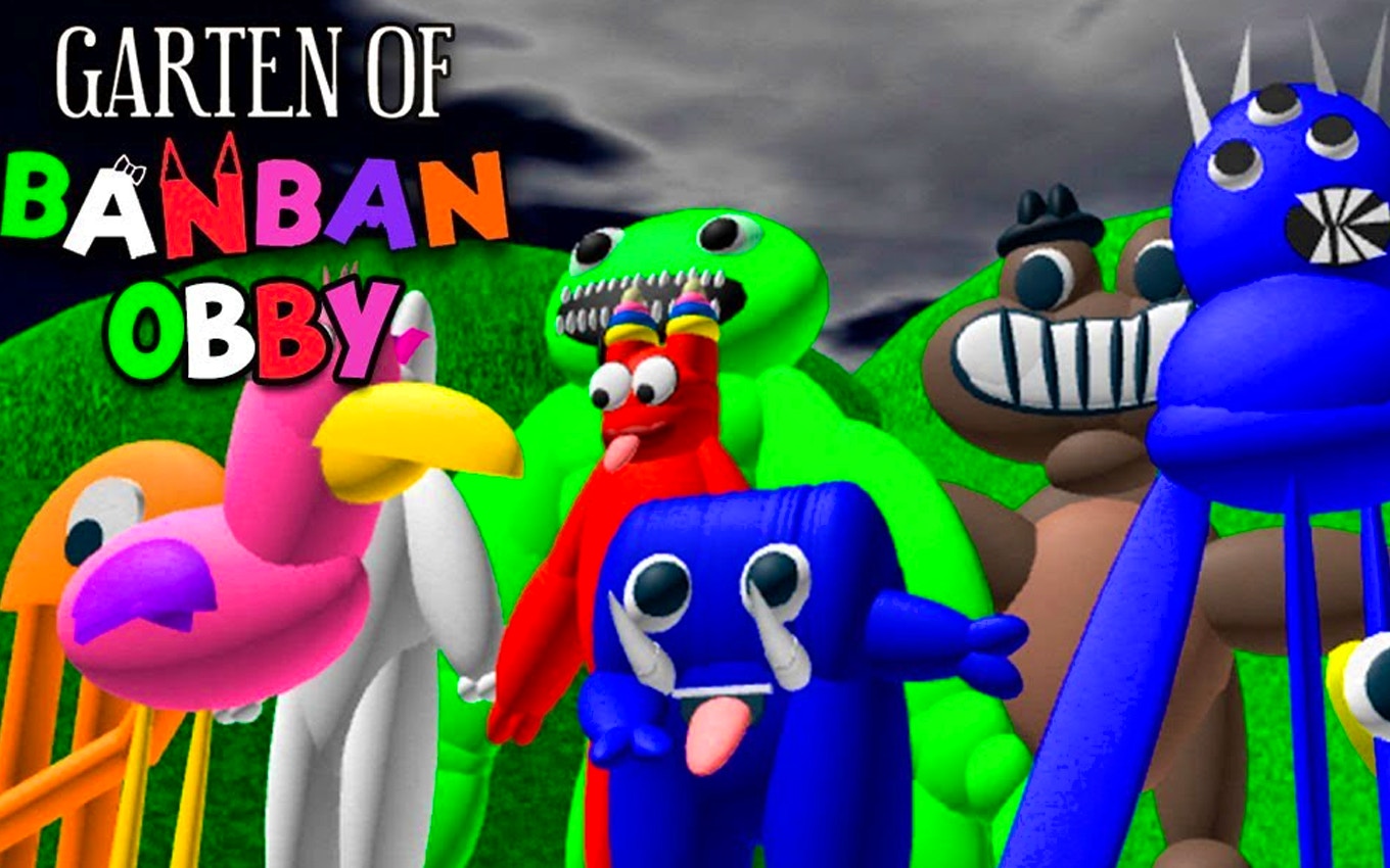 Chase Thrills in Garten of Banban Obby: A Fun Monster Game