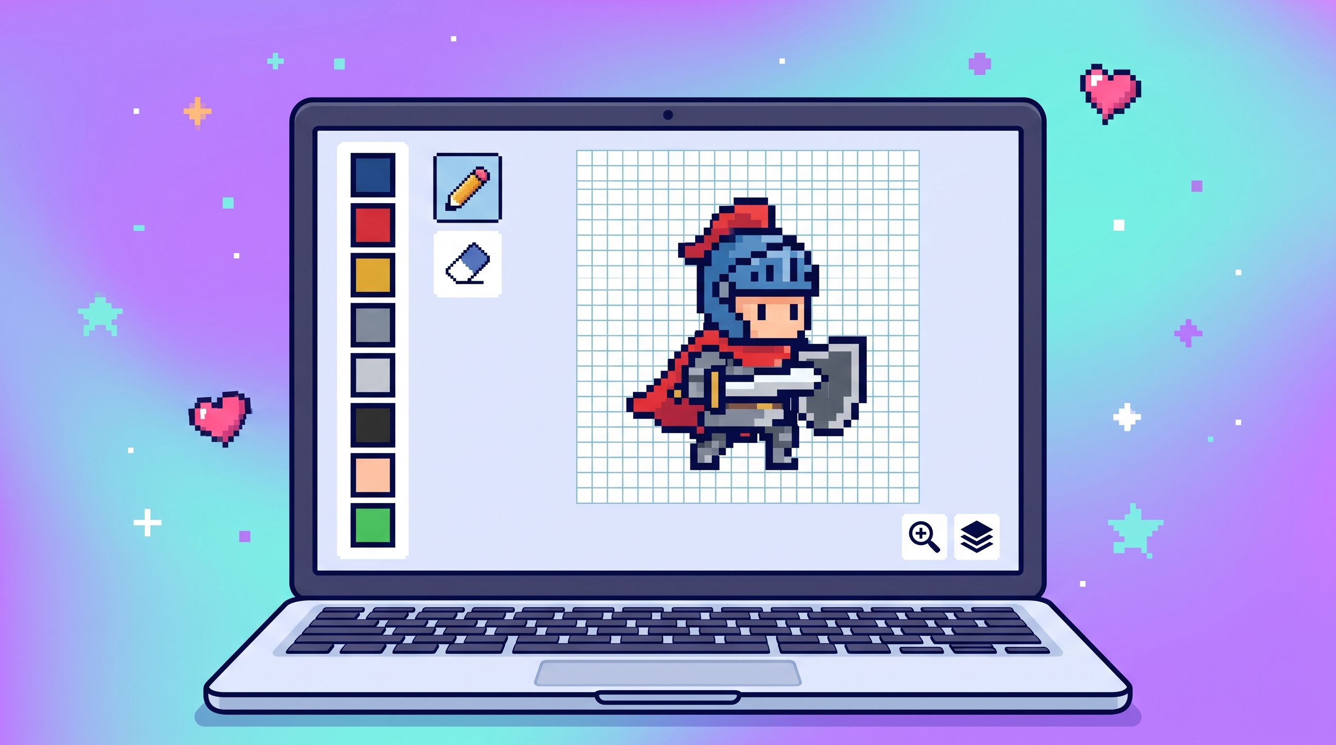 How to Make Pixel Art Online: Beginner Guide (Free Tool)