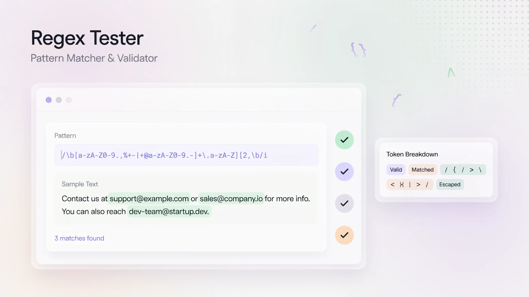 Online Regex Tester: Test & Debug Regex Fast & Free
