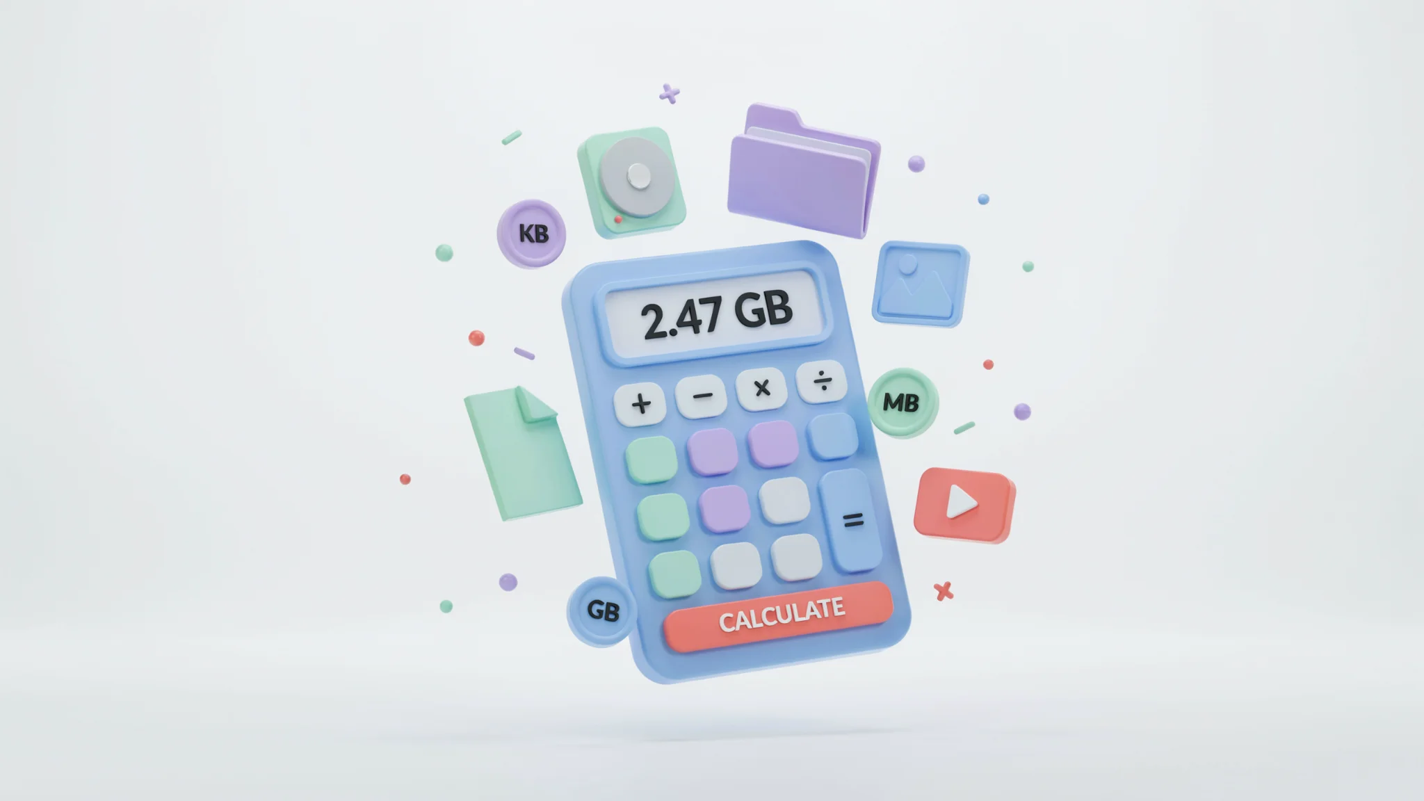 File Size Calculator: Convert KB, MB, GB Instantly
